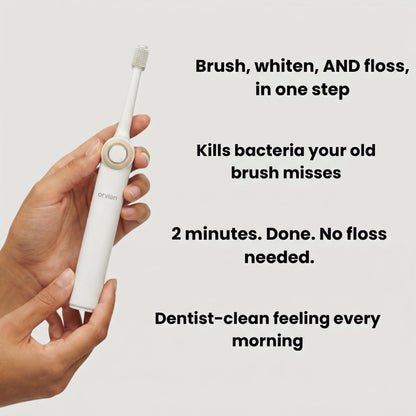 360° Rolling Floss Toothbrush